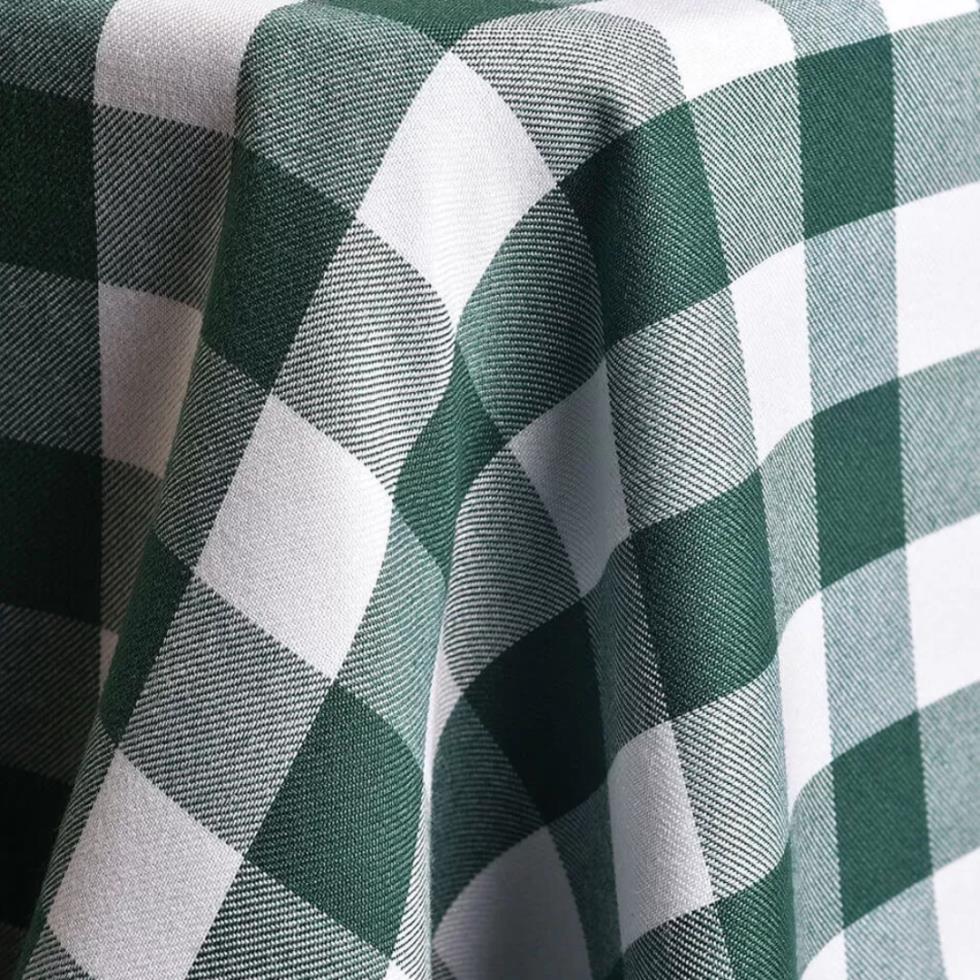 green-gingham